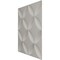 Ekena Millwork 19 5/8in. W x 19 5/8in. H Wallflower EnduraWall Decorative 3D Wall Panel Covers 2.67 Sq. Ft. WP20X20WACSV - alternate 2